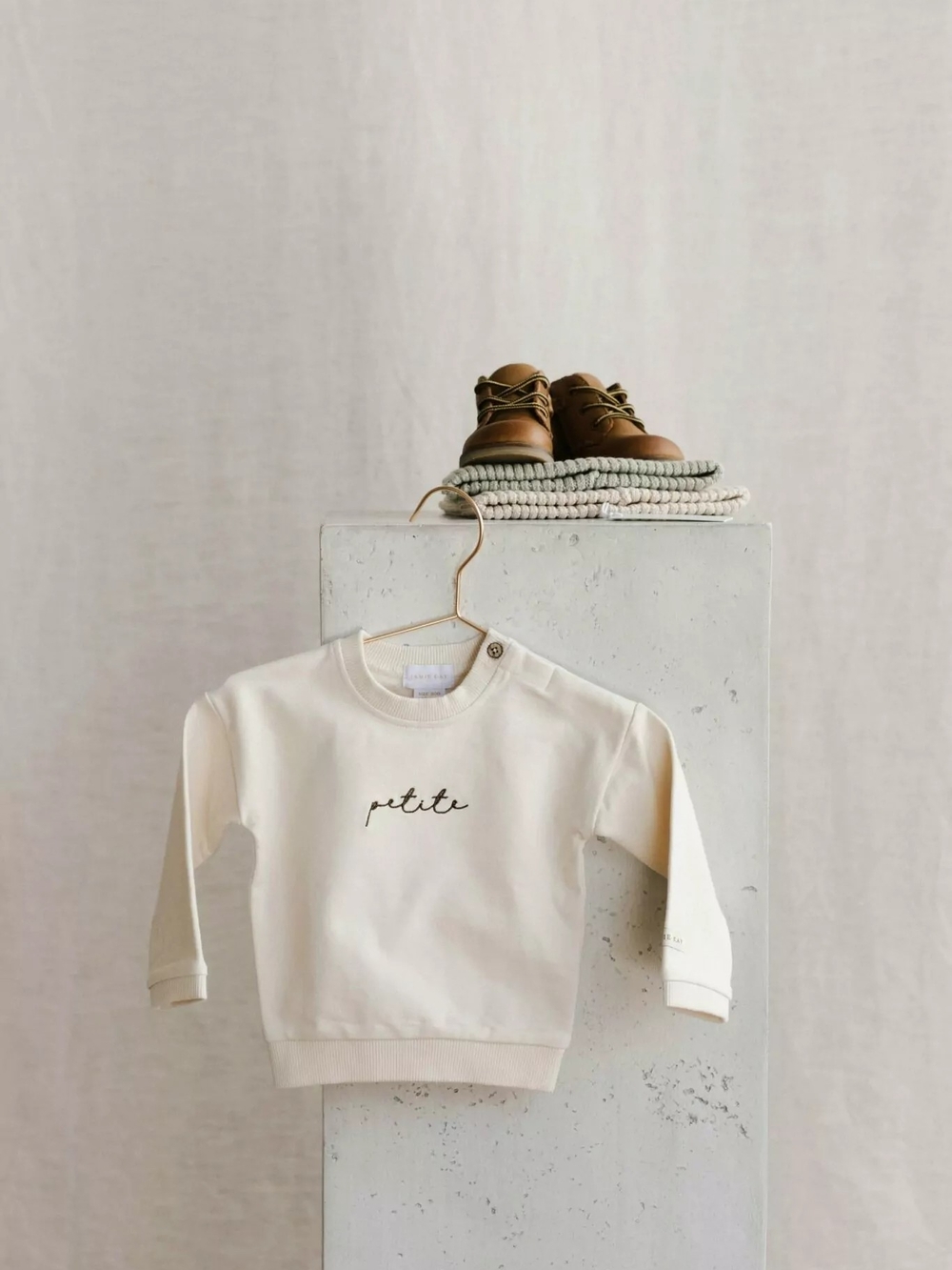 Damien Sweatshirt In Cloud 2y